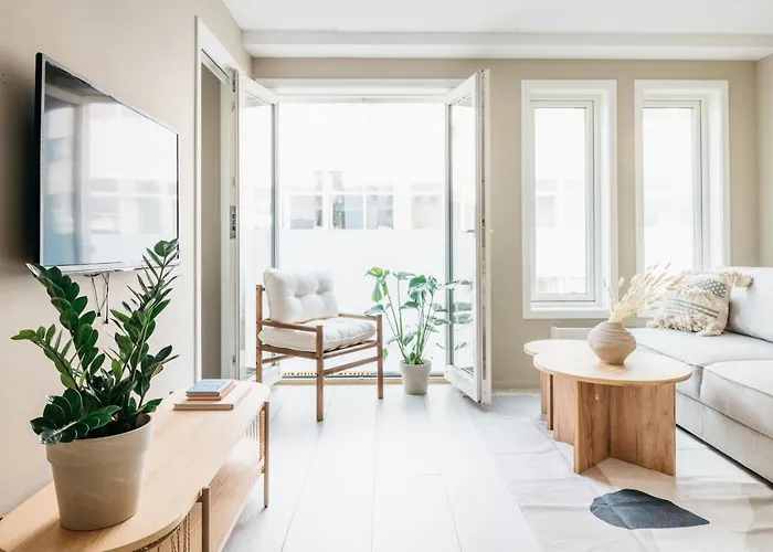 Urban - Scandinavian Comfort With French Balcony Lägenhet Bergen